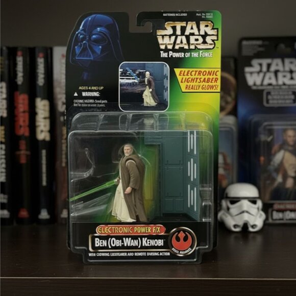 Star Wars The Power Of The Force Ben Obi-Wan Kenobi Action Figure 1996 - Picture 2 of 7